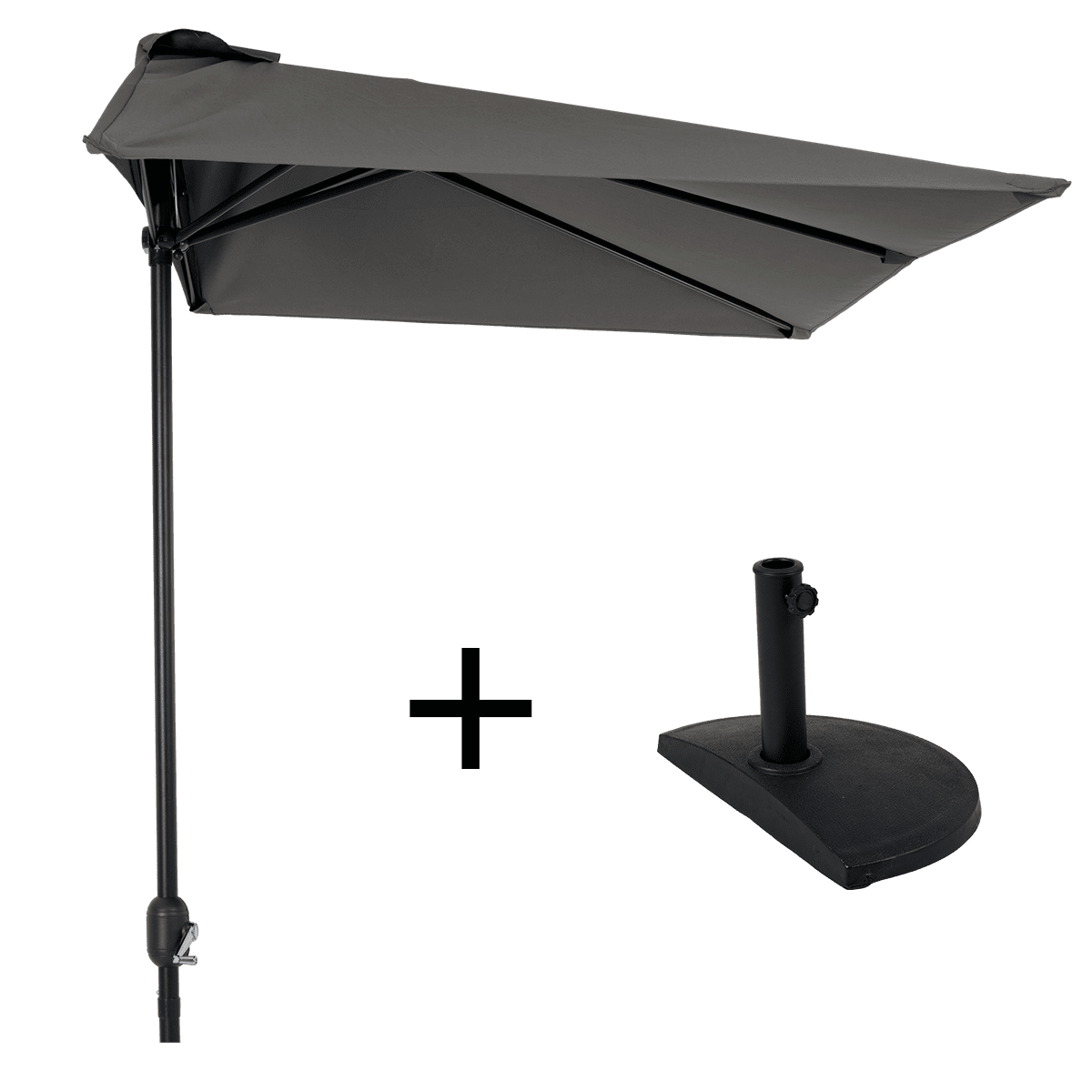 Altan parasol antracit + fod